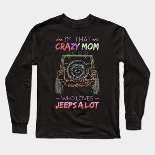 Jeep Mom funny Long Sleeve T-Shirt